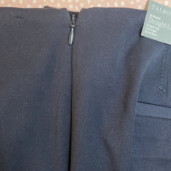 Talbots straight leg bi-stretch pants - Picture 5 of 6